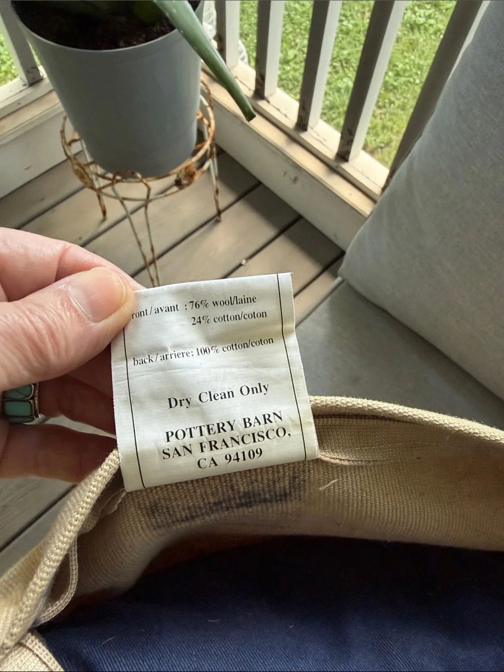 NWOT Pottery Barn kilim pillows (2)